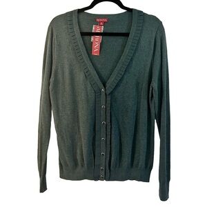 Merona Women's XL Forrest Green Sweater NWT Preppy Collegiate